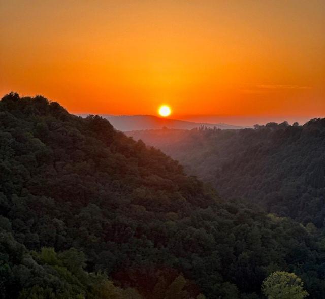 Terrazza Sul Tufo Villa Pitigliano Kültér fotó